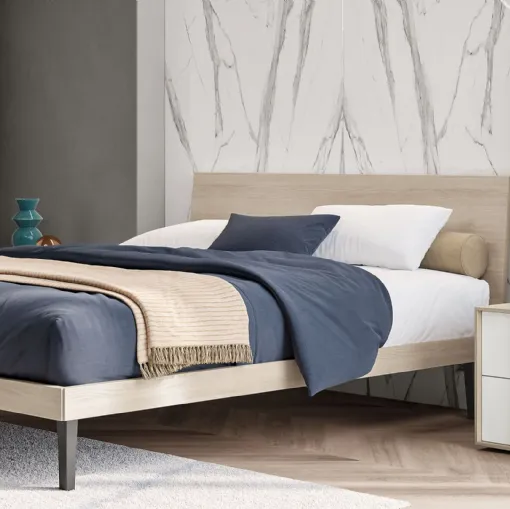 Alfa New bedside table by Spagnol Mobili.