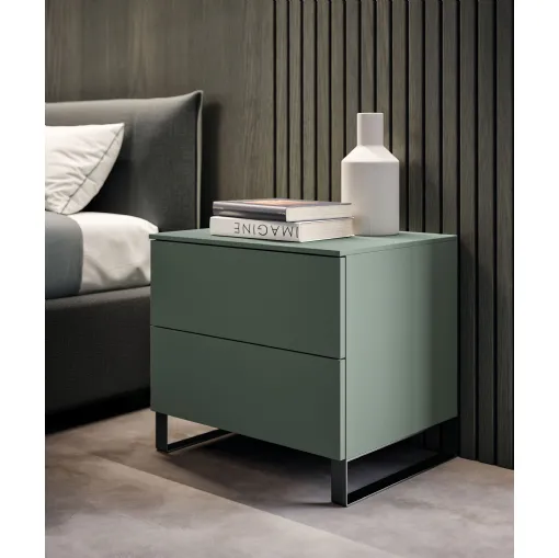 Sled Bedside Table by Spagnol Mob