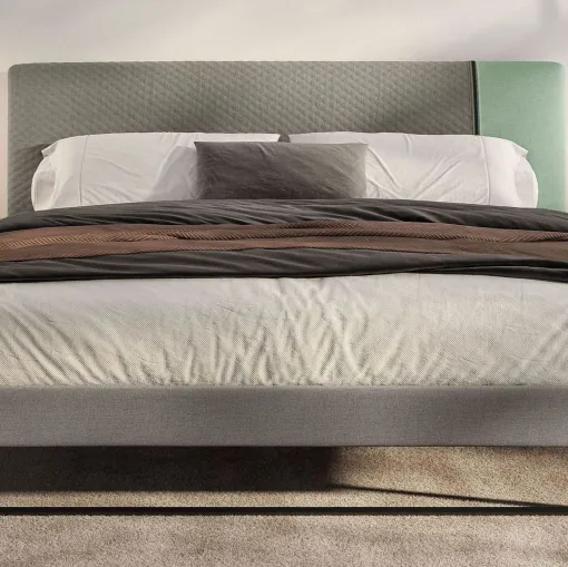 Oak Knot Velvet bedside table by Spagnol Mobili