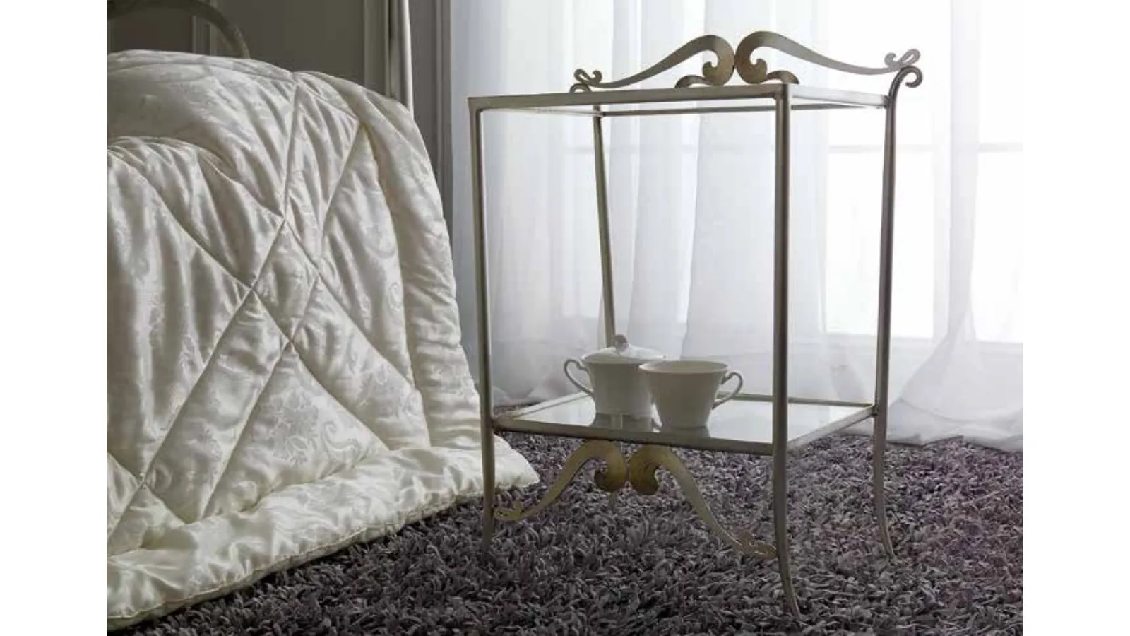 Matilde bedside table by Florentiabed.