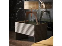 Patsy lacquered wooden bedside table by Tonin Casa
