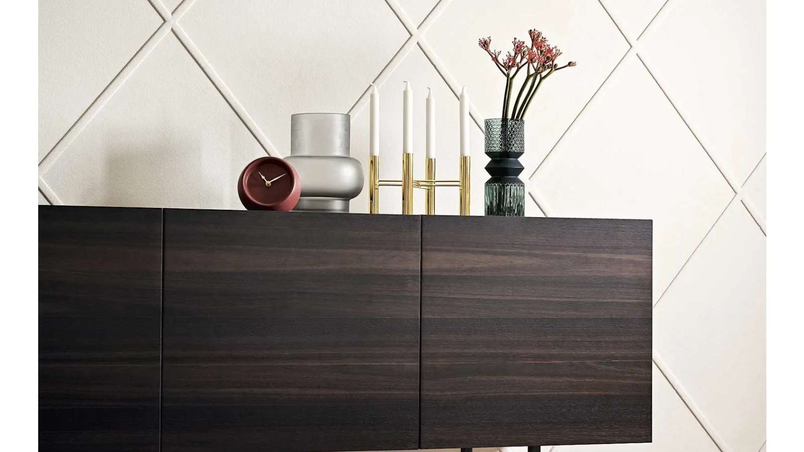Horizon wooden sideboard by Calligaris