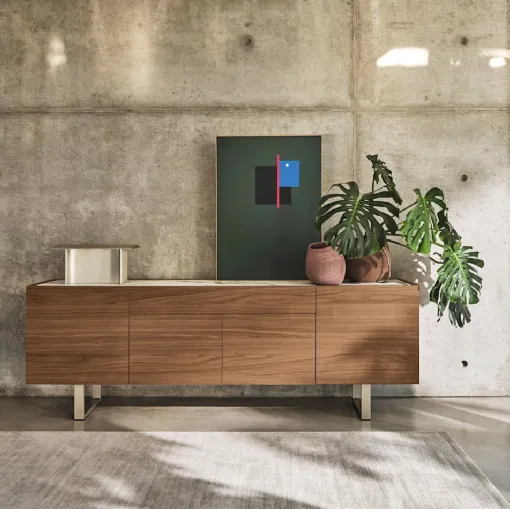 Horizon wooden sideboard by Calligaris