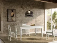 Extendable Asolo table in solid ash wood by Arredo3.