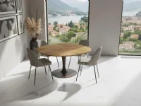Modern extendable Croissant table by Easyline
