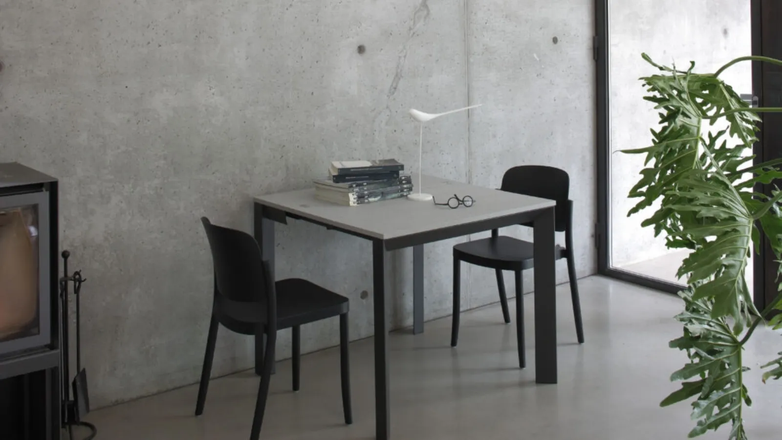 Extendable console table Domino by Altacom