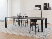 Enea up solid wood table by Pianca