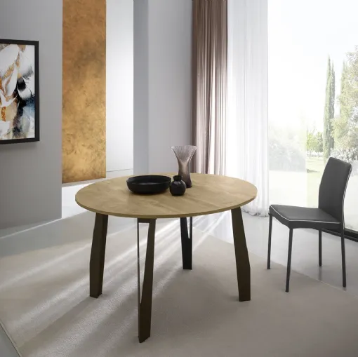 Jet round table by Zamagna