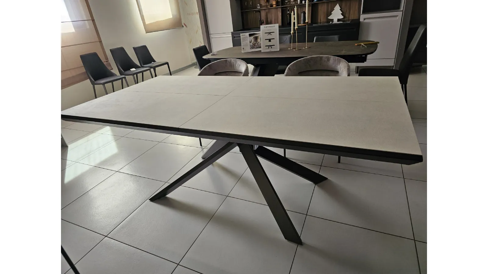 CERAMIC LIGHT TABLE.