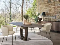 Extendable Orbital table by Calligaris