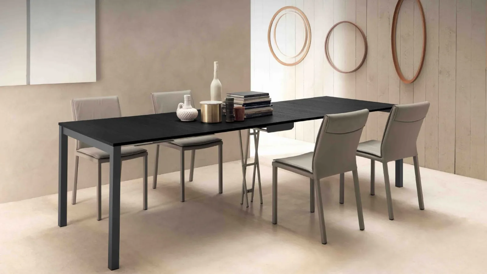 Extendable console table Quad by Altacom