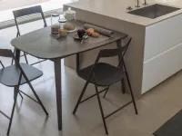Extendable table made of Ribot Wood by Altacom