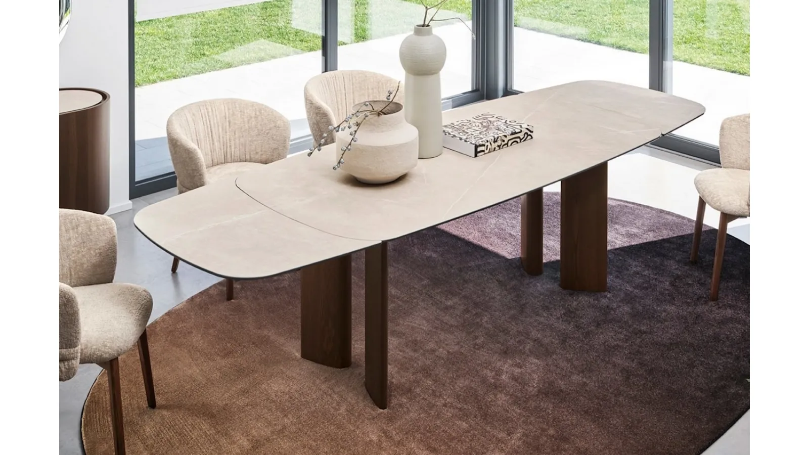Extendable table Sandy by Calligaris.