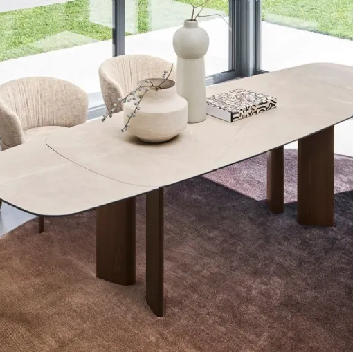 Extendable table Sandy by Calligaris.