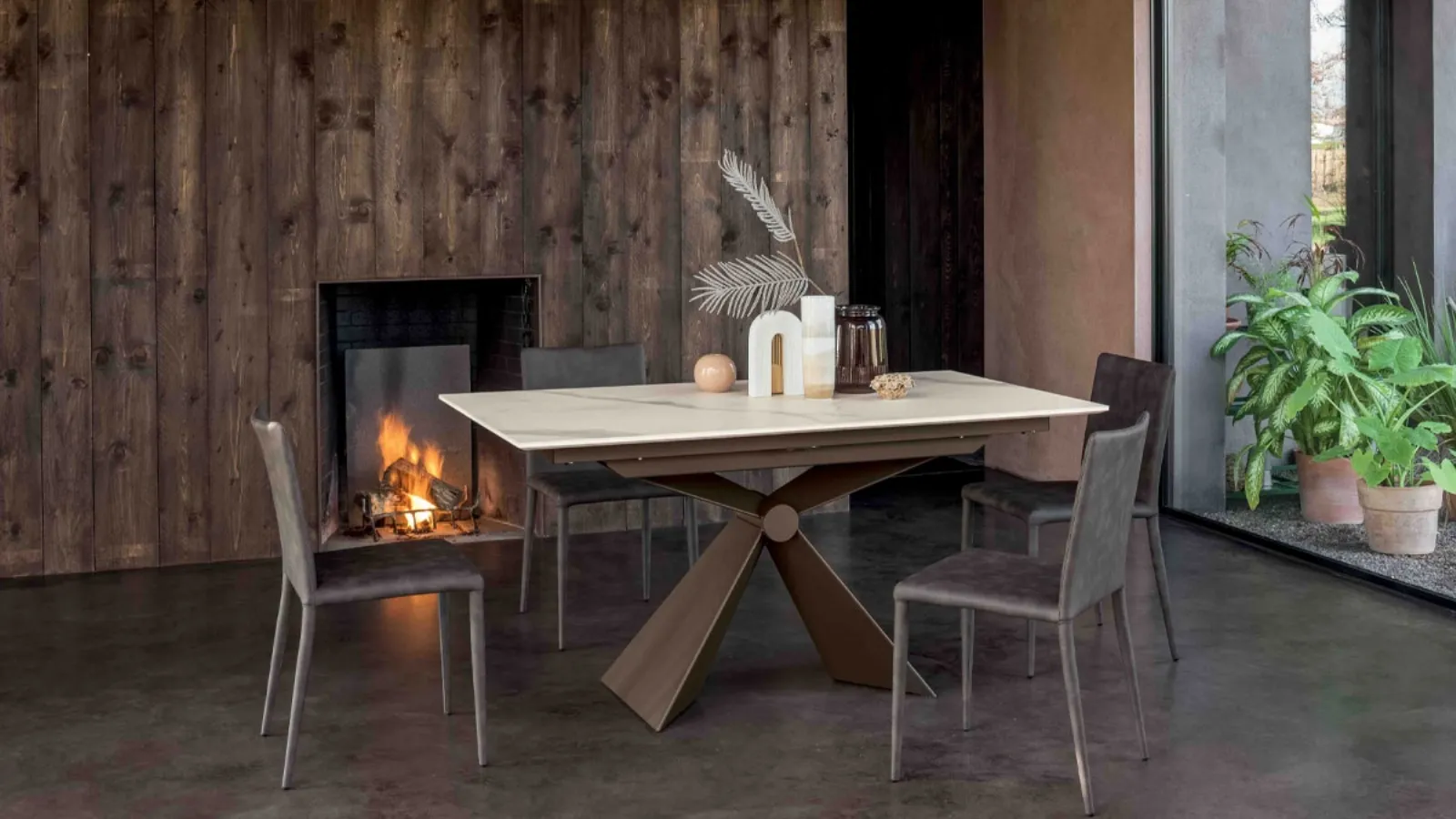 Extendable table Sintesi by Altacom