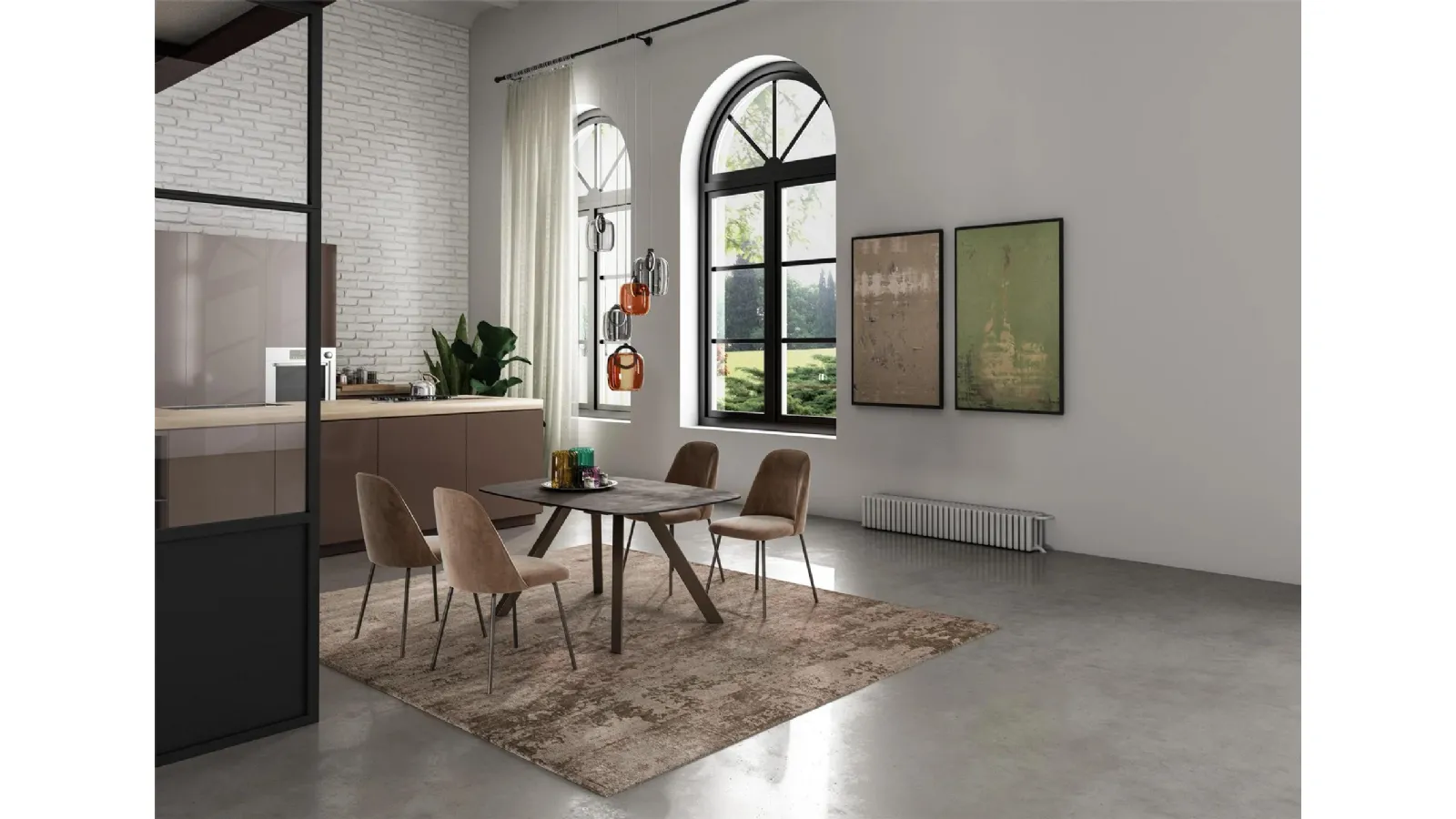 Extendable table Sirio by Easyline