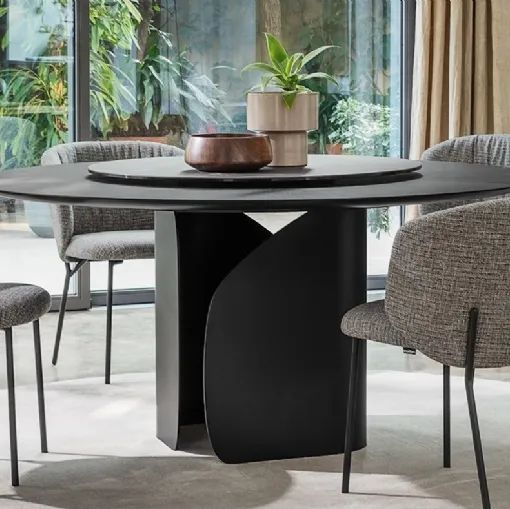 Round Twins table by Calligaris