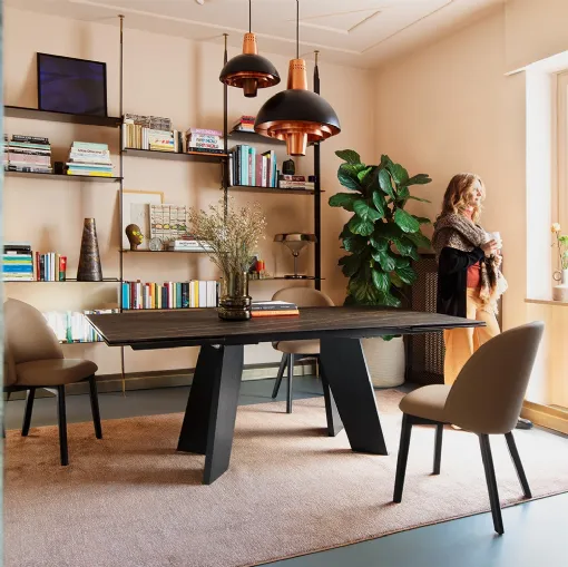 Extendable table Victor by Connubia