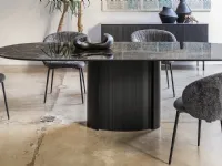 Yoroi ceramic table by Calligaris.