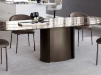 Calligaris' Yoroi glass table