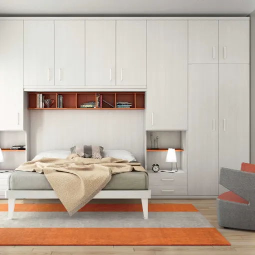 Globo bridge wardrobe by Spagnol Mobili