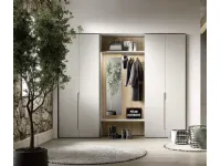 Wardrobe with swing doors Utility Amber U456 by Moretti Compact Day Night