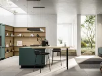 Modern kitchen with Alma 02 island by Arredo3