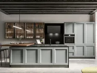 Modern Kitchen with Frida 02 Peninsula by Arredo3