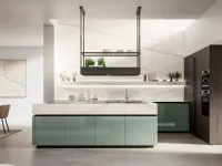 Modern Kitchen with Time 02 Island by Arredo3