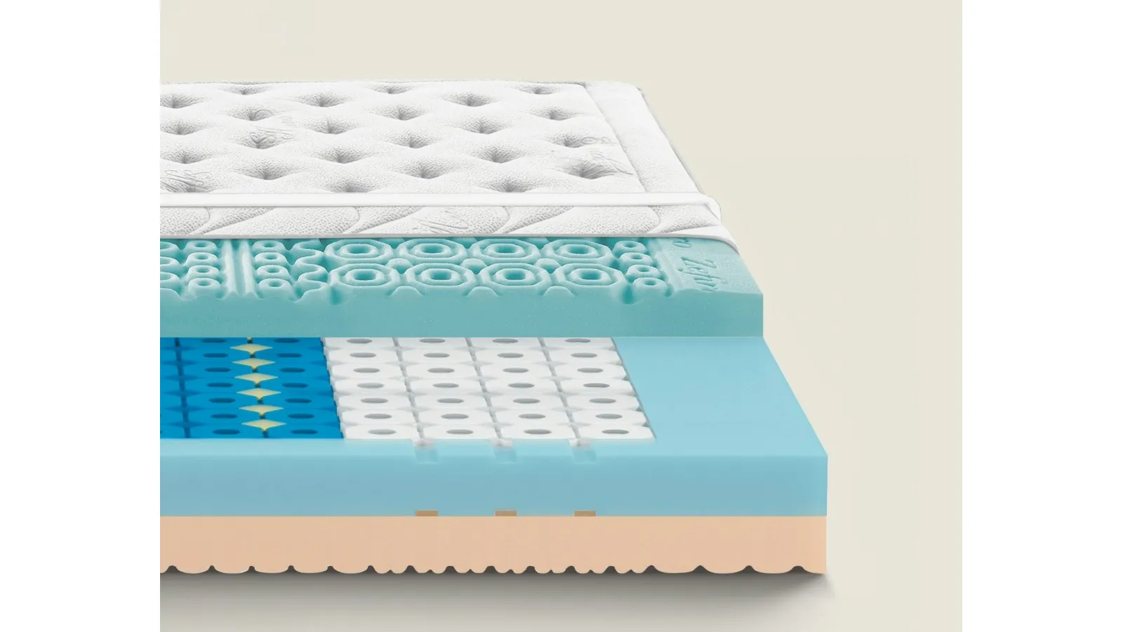Zefiro Gel Mattress by Dorsal
