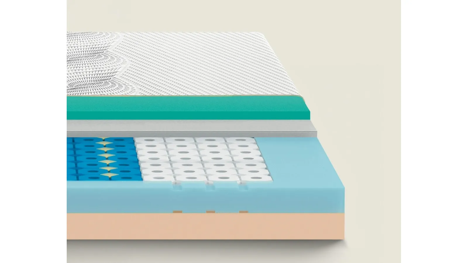 Zefiro Mousse Mattress by Dorsal