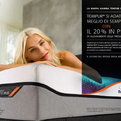 New PRO Tempur range