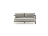 Nathy sofa in fabric and wood by Ditre Italia.