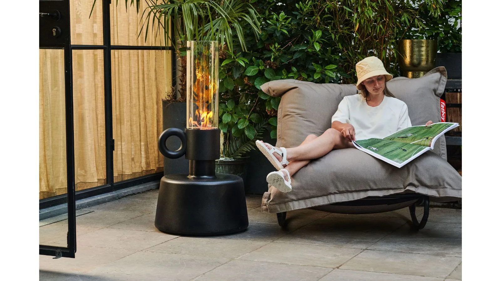 Flamtastique bio-fireplace