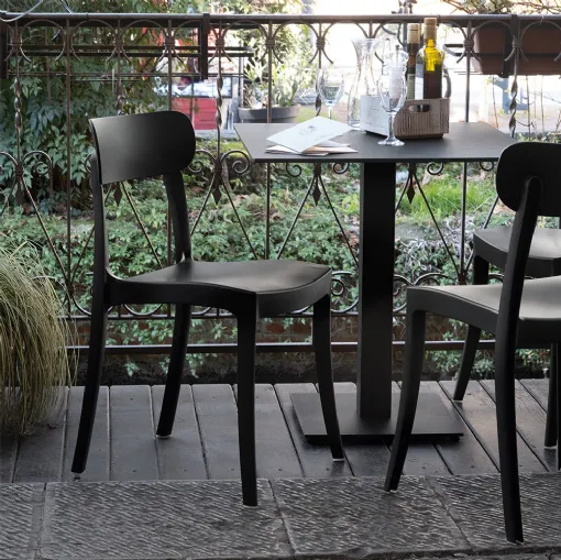 Stackable Chair Locanda by Connubia Outdoor
