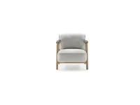 Nathy armchair in fabric and wood by Ditre Italia.