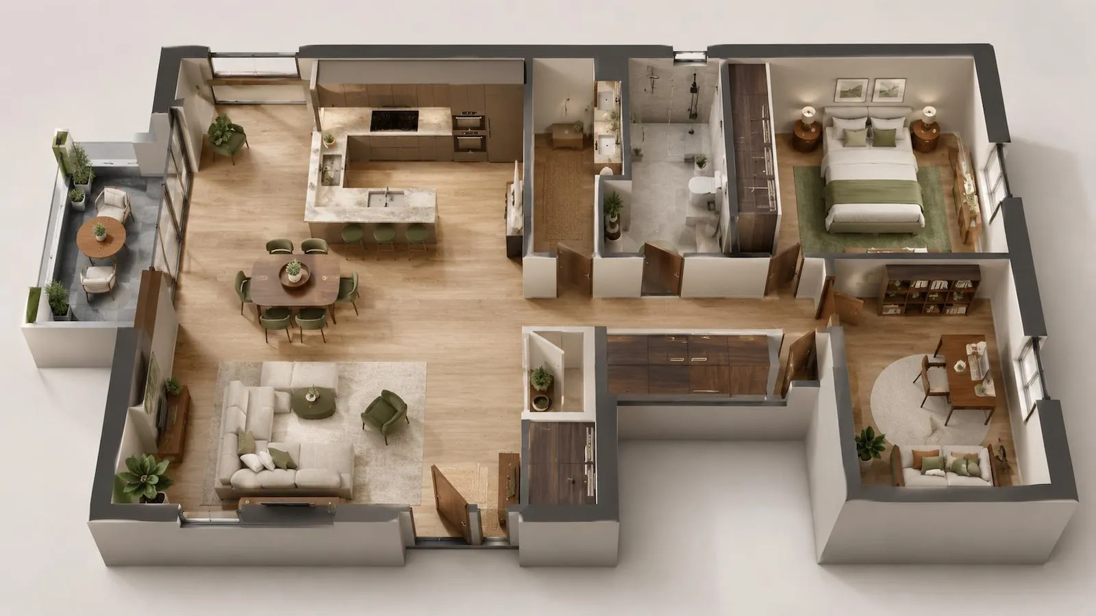 3D furnishing project