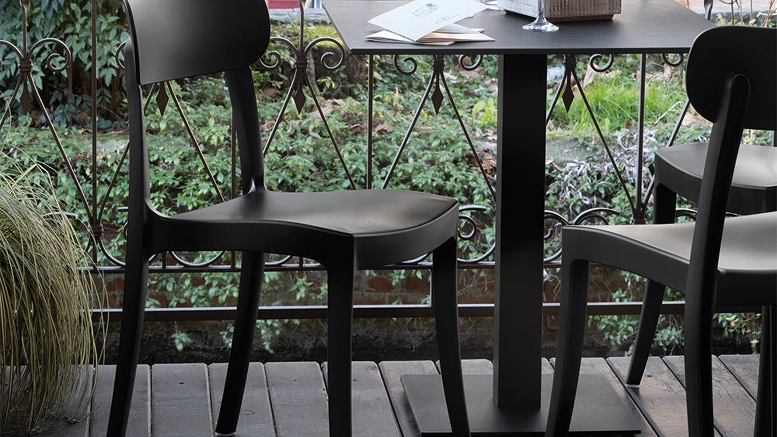 Stackable Chair Locanda by Connubia Outdoor