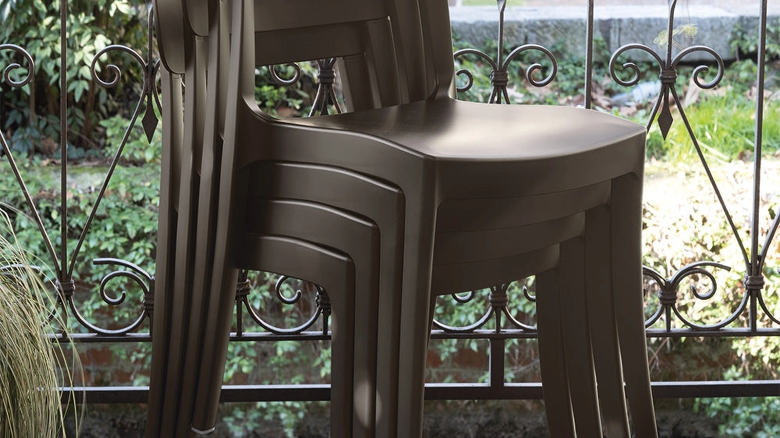 Stackable Chair Locanda by Connubia Outdoor