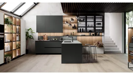 Menta model kitchen by Miton