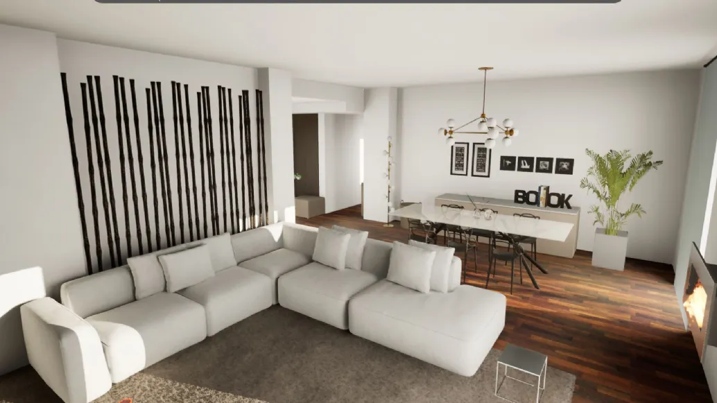 virtual reality living room project