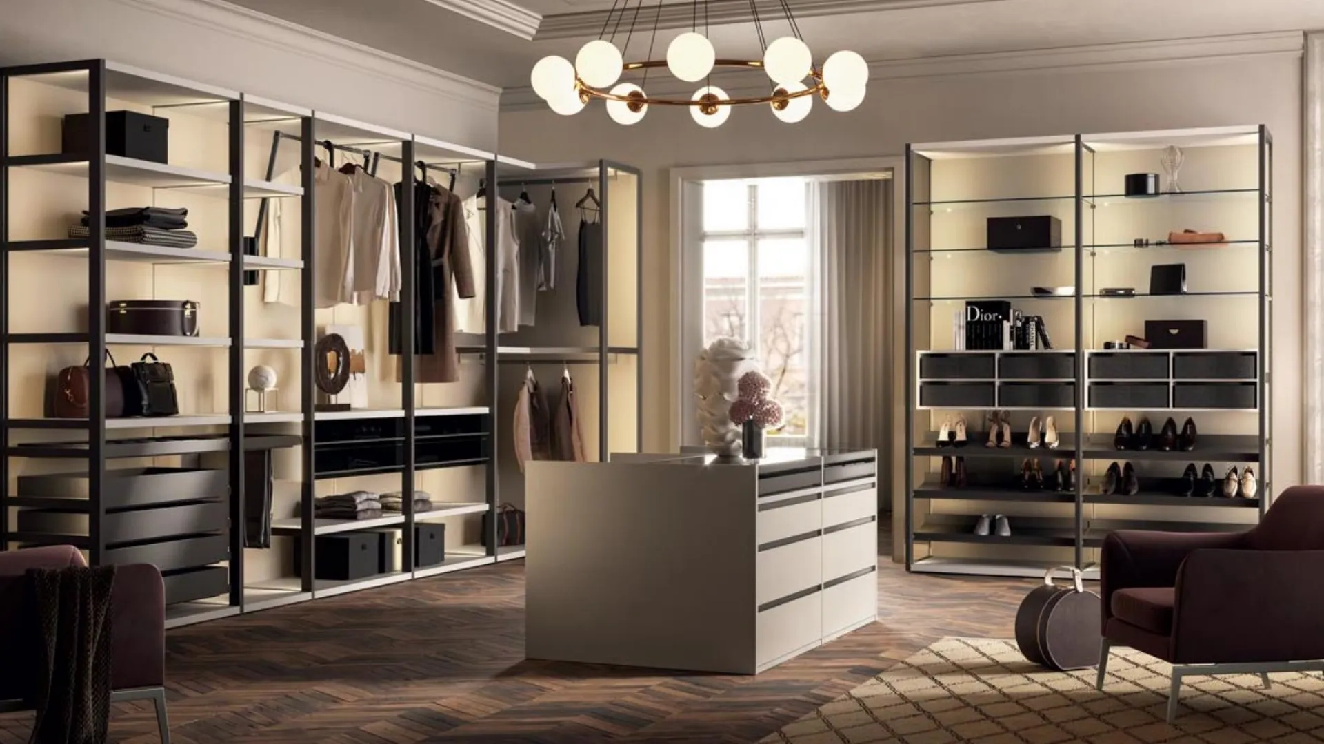 mercantini walk-in closet