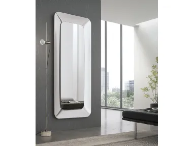 Mirror with curved glass frame Anubi by Target Point