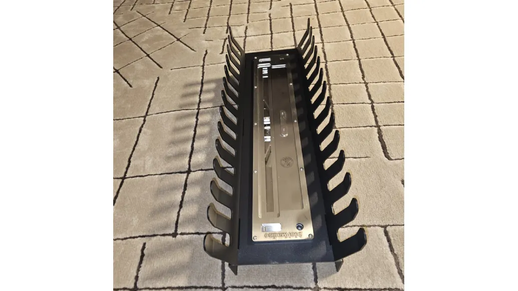 Bioethanol fireplace insert for wood fireplace