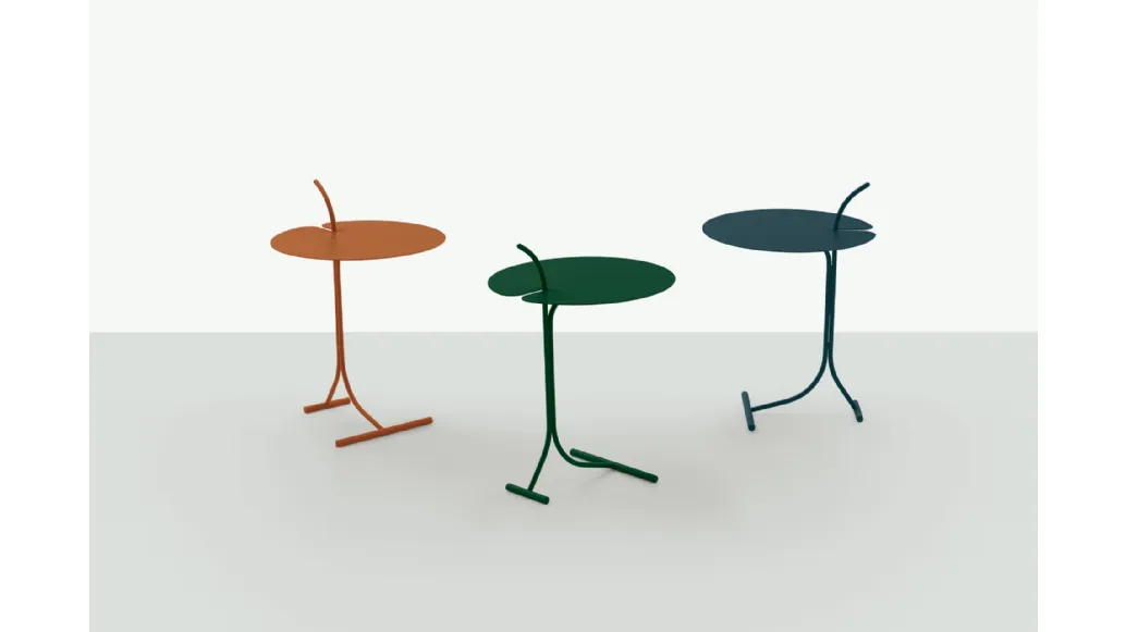 Edge metal coffee table by Target Point.