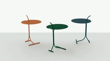 Edge metal coffee table by Target Point.