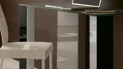 Hide writing desk by Ponti Terenghi.