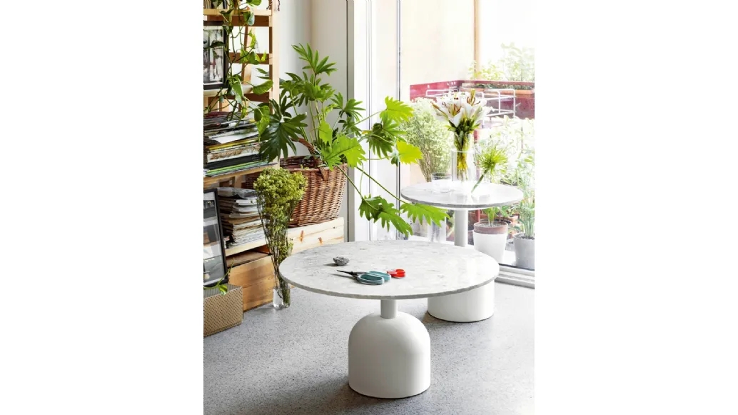 Round coffee table Illo by Miniforms