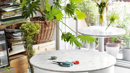 Round coffee table Illo by Miniforms