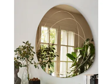 Engraved Mirror by Connubia